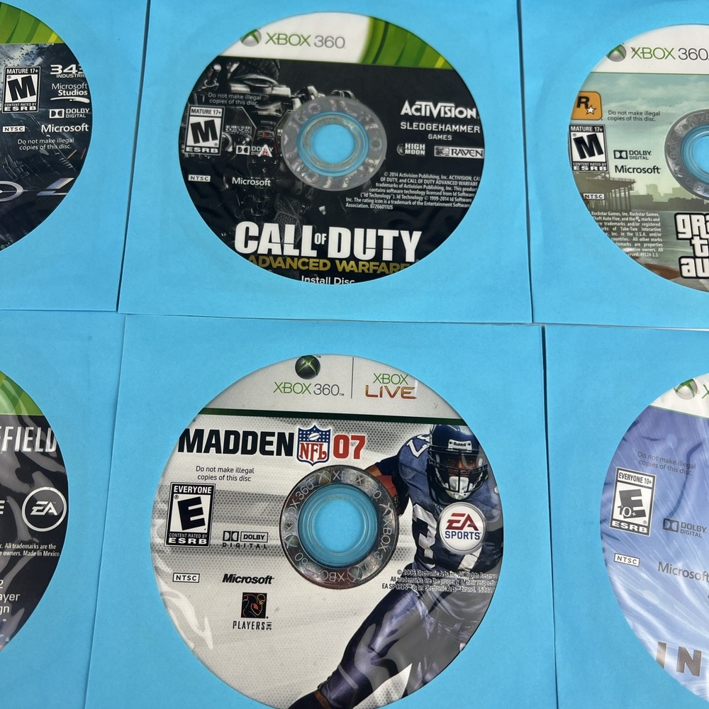 Multi Platform Loose Discs Video Game - Lot Of 50 - AS IS Untested Scratches #3 - Picture 13 of 16